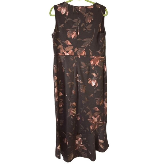 Enfocus Women's Sleeveless Hi Lo Dress Midi Size 14W Sku 2616 - Picture 5 of 11